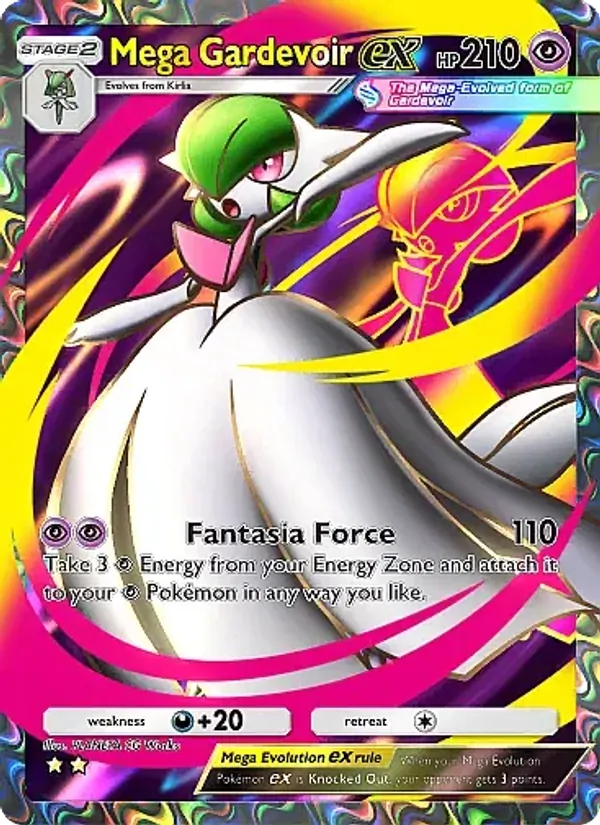 Mega Gardevoir ex - Fantastical Parade Pokemon Card