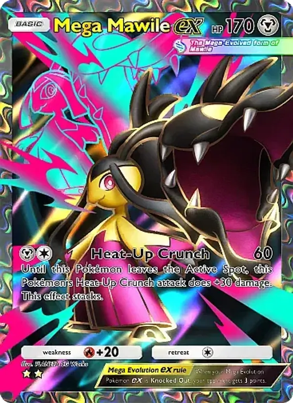 Mega Mawile ex - Fantastical Parade Pokemon Card