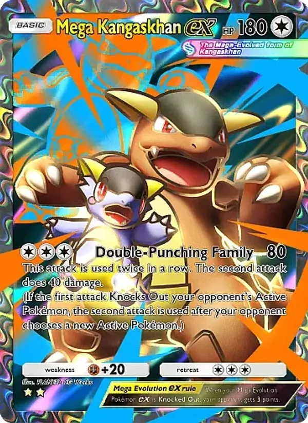 Mega Kangaskhan ex - Fantastical Parade Pokemon Card