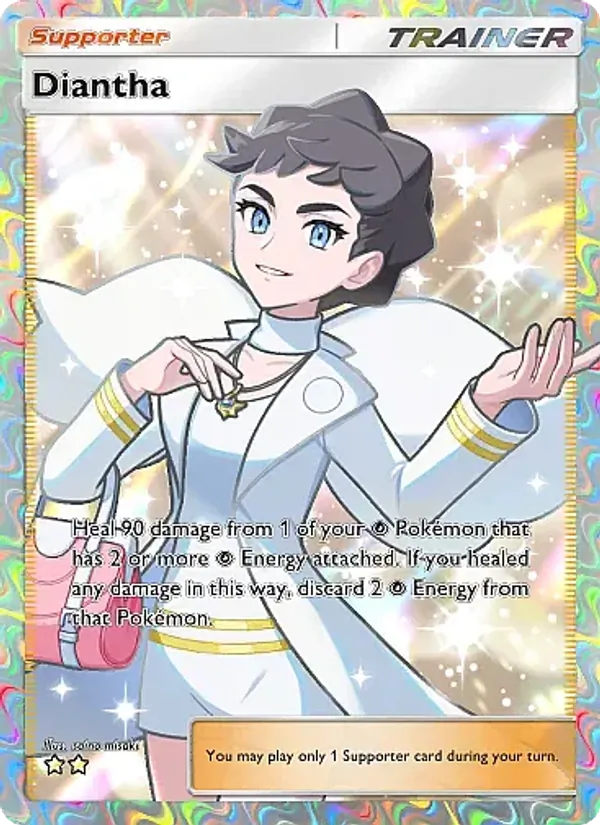 Diantha - Fantastical Parade Pokemon Card