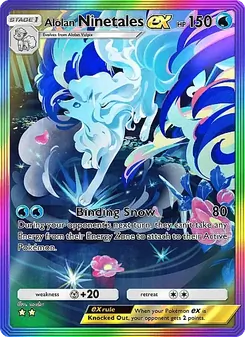 Alolan Ninetales ex - Fantastical Parade