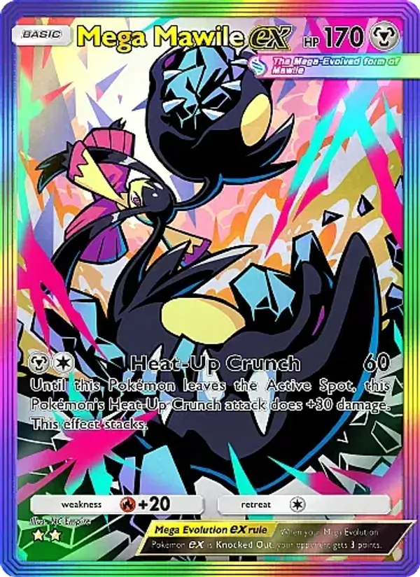 Mega Mawile ex - Fantastical Parade Pokemon Card