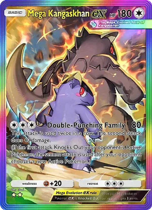 Mega Kangaskhan ex - Fantastical Parade Pokemon Card