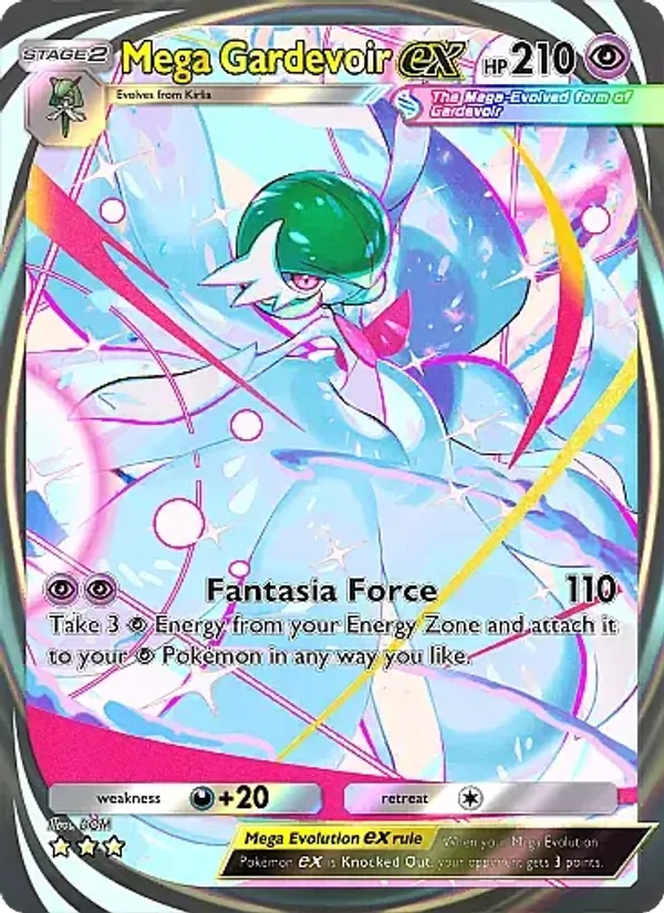 Mega Gardevoir ex - Fantastical Parade Pokemon Card