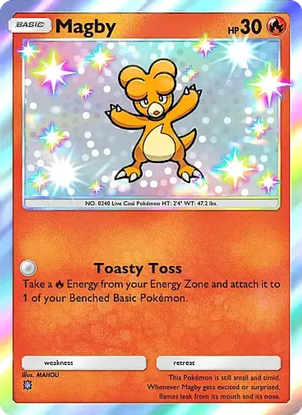 Magby - Fantastical Parade Pokemon Card