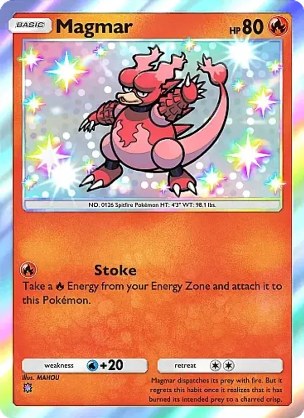 Magmar - Fantastical Parade Pokemon Card