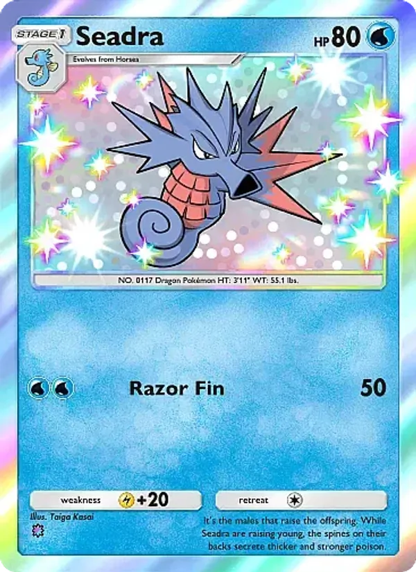 Seadra - Fantastical Parade Pokemon Card