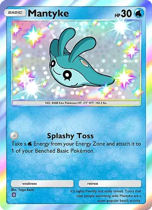 Mantyke - Fantastical Parade Pokemon Card