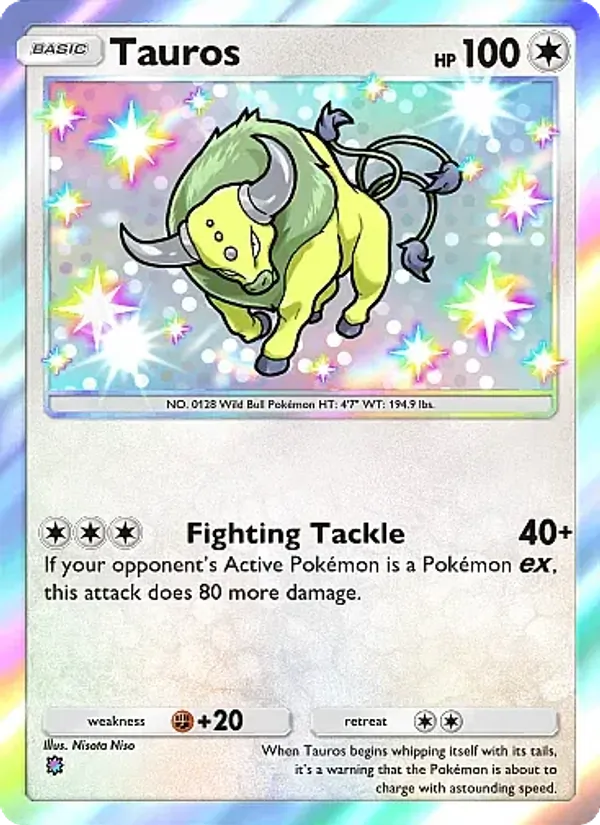 Tauros - Fantastical Parade Pokemon Card
