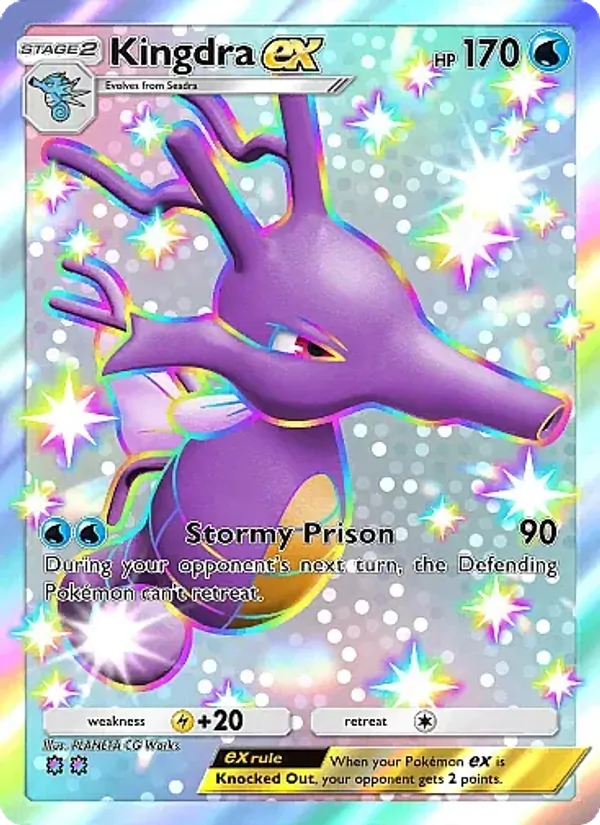 Kingdra ex - Fantastical Parade Pokemon Card