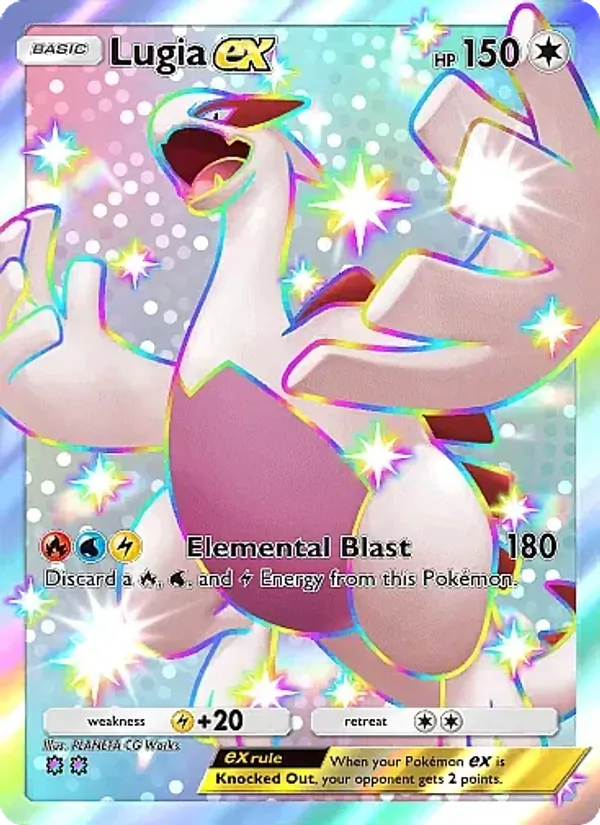 Lugia ex - Fantastical Parade Pokemon Card