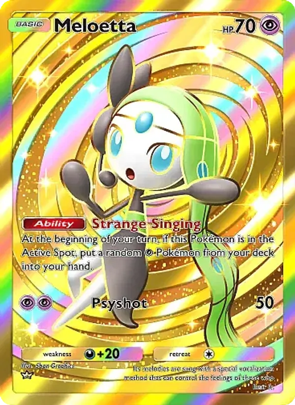 Meloetta - Fantastical Parade Pokemon Card