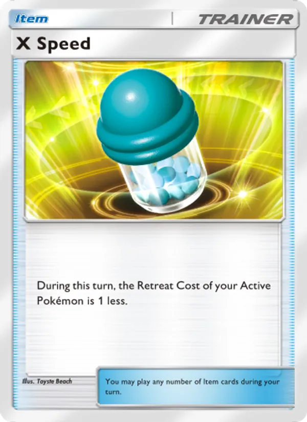 X Speed - Promos-A Pokemon Card