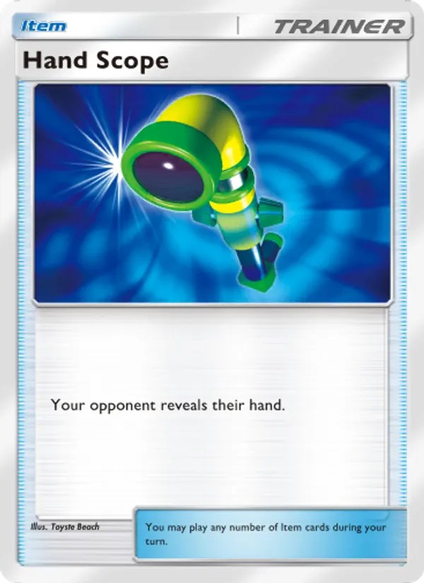 Hand Scope - Promos-A Pokemon Card