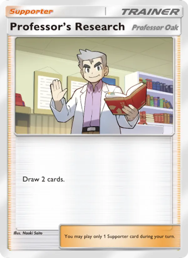 Professor's Research - Promos-A Pokemon Card