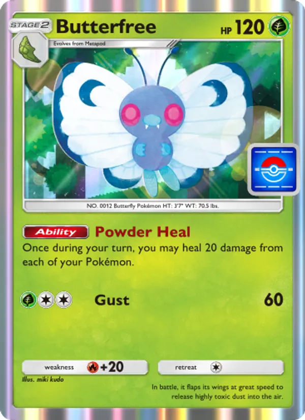 Butterfree - Promos-A Pokemon Card