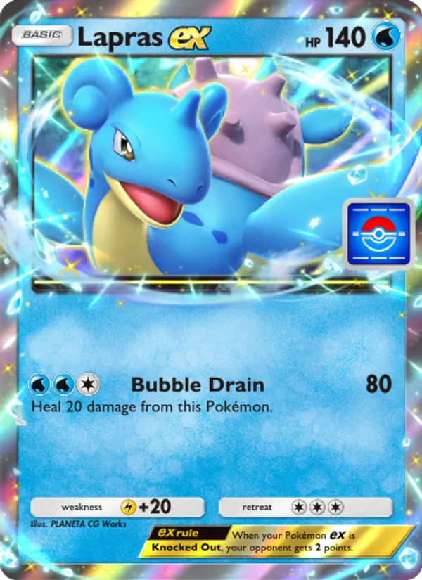 Lapras ex - Promos-A Pokemon Card