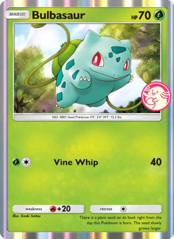 Bulbasaur - Promos-A Pokemon Card