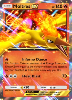 Moltres ex - Promos-A