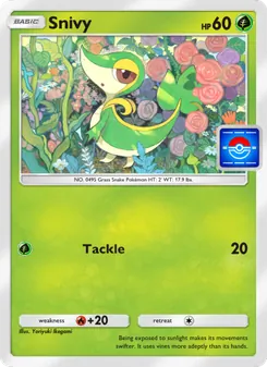 Snivy - Promos-A