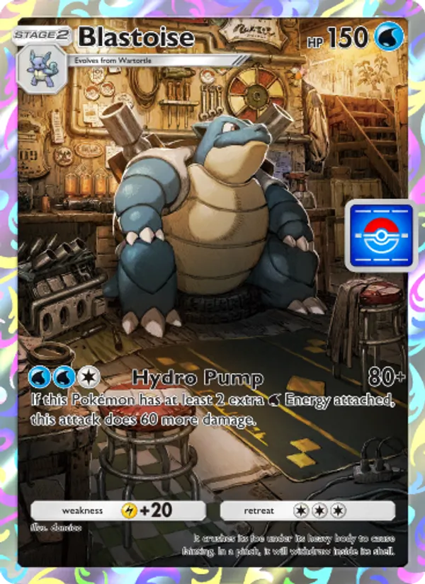 Blastoise - Promos-A Pokemon Card