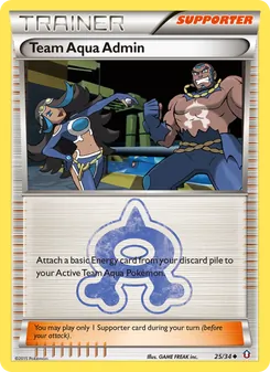 Team Aqua Admin - Double Crisis