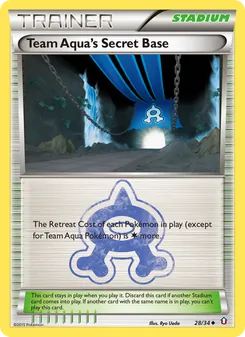 Team Aqua's Secret Base - Double Crisis