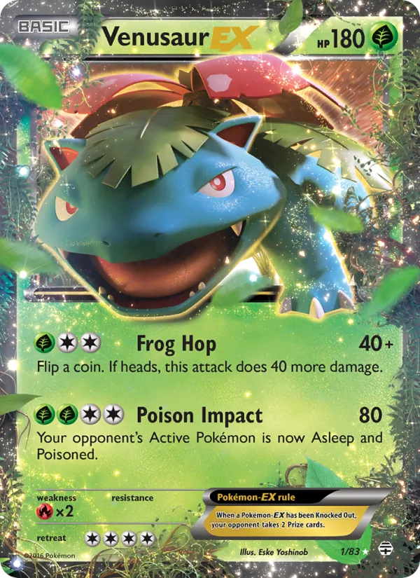 Venusaur EX - Generations Pokemon Card