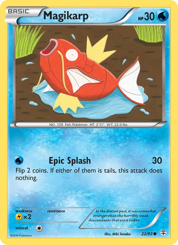 Magikarp - Generations Pokemon Card