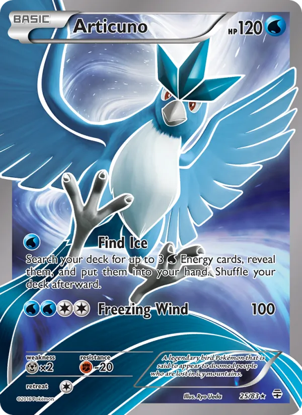 Articuno - Generations Pokemon Card
