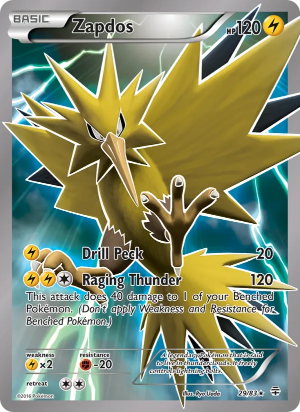 Zapdos - Generations Pokemon Card