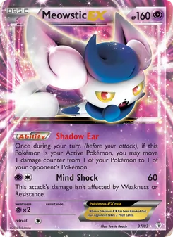 Meowstic EX - Generations