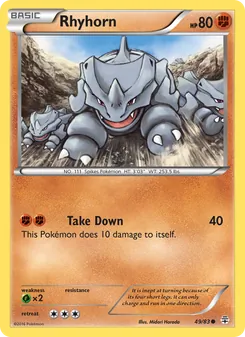 Rhyhorn - Generations