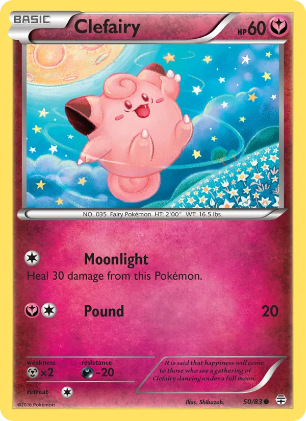 Clefairy - Generations Pokemon Card
