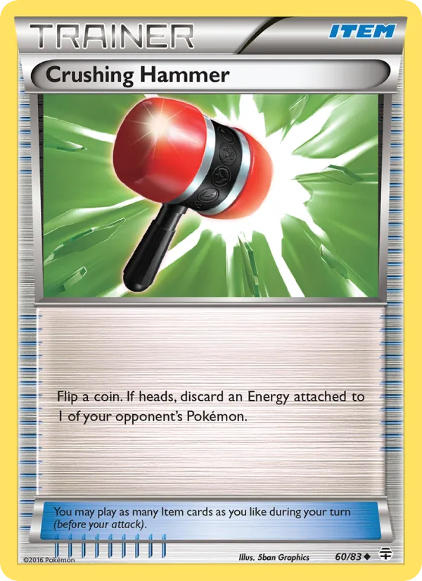Crushing Hammer - Generations Pokemon Card