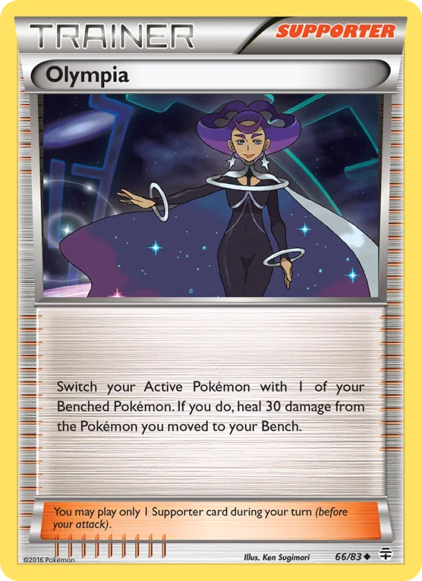 Olympia - Generations Pokemon Card