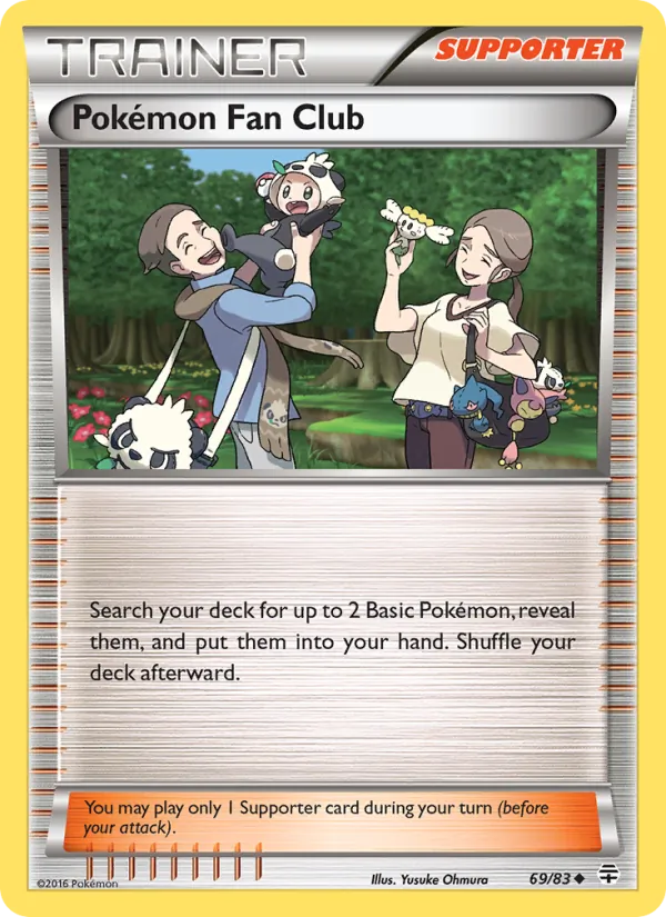 Pokémon Fan Club - Generations Pokemon Card
