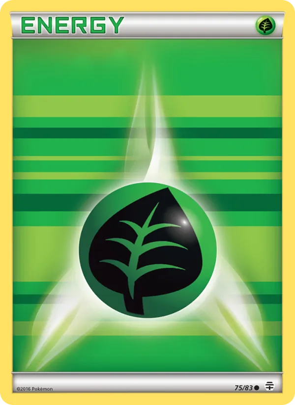 Grass Energy - Generations Pokemon Card