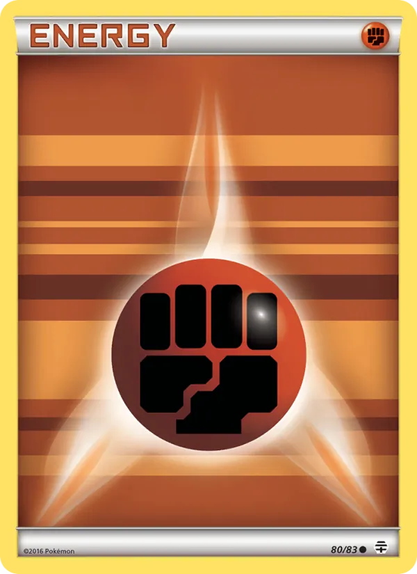 Fighting Energy - Generations Pokemon Card