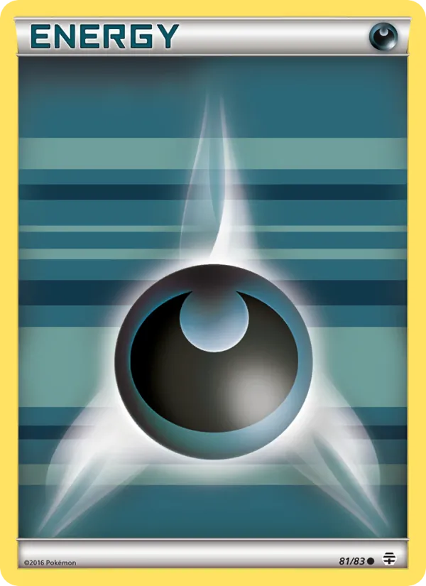 Darkness Energy - Generations Pokemon Card