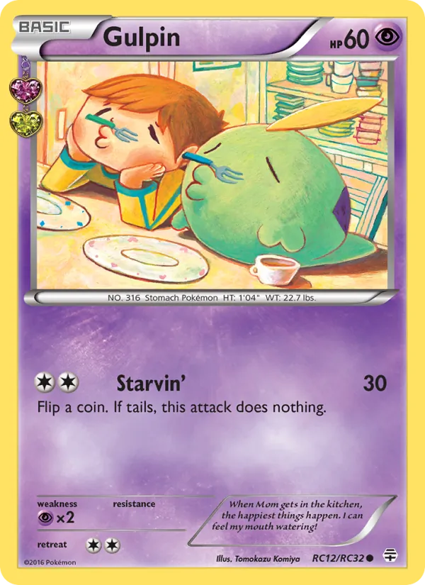 Gulpin - Generations Pokemon Card