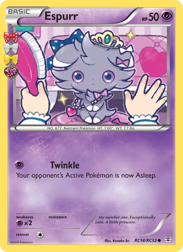 Espurr - Generations Pokemon Card