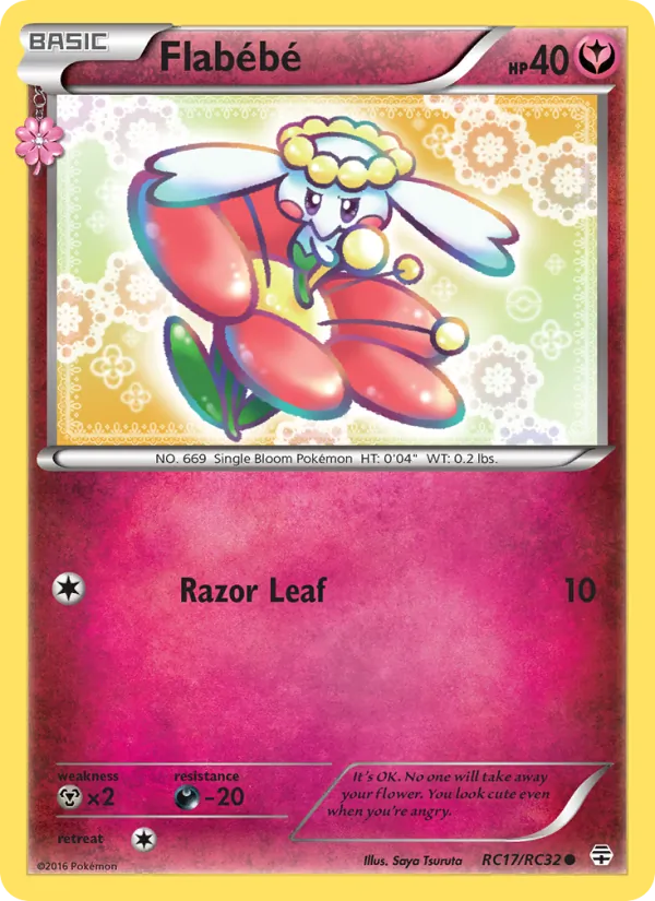 Flabébé - Generations Pokemon Card