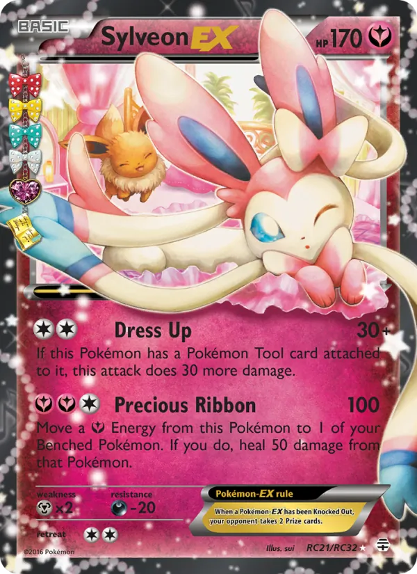 Sylveon EX - Generations Pokemon Card