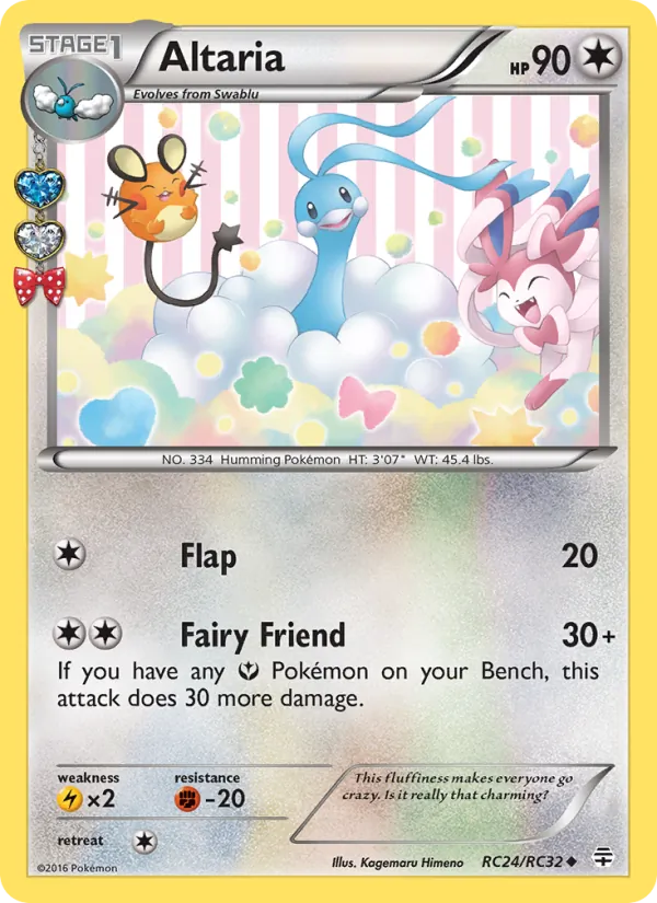 Altaria - Generations Pokemon Card