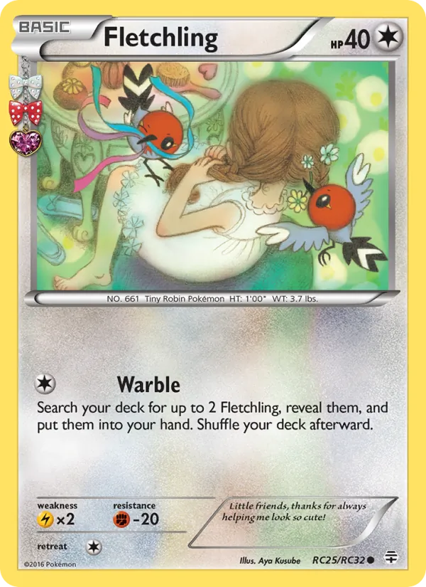 Fletchling - Generations Pokemon Card