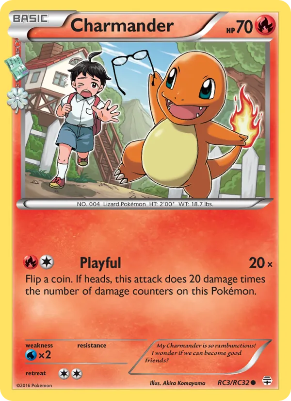 Charmander - Generations Pokemon Card