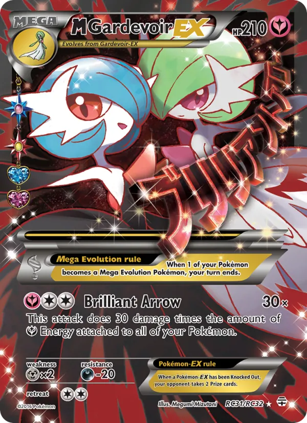 M Gardevoir EX - Generations Pokemon Card