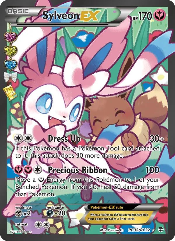 Sylveon EX - Generations Pokemon Card