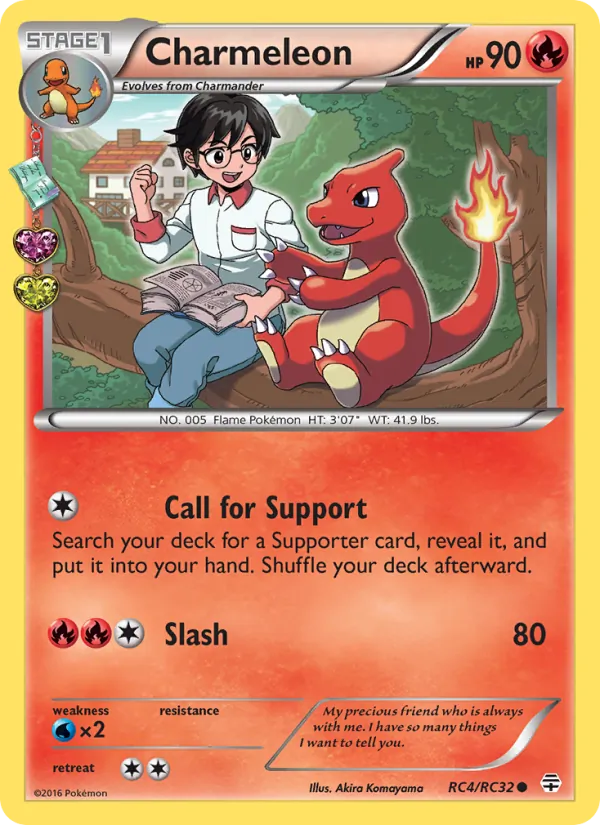 Charmeleon - Generations Pokemon Card